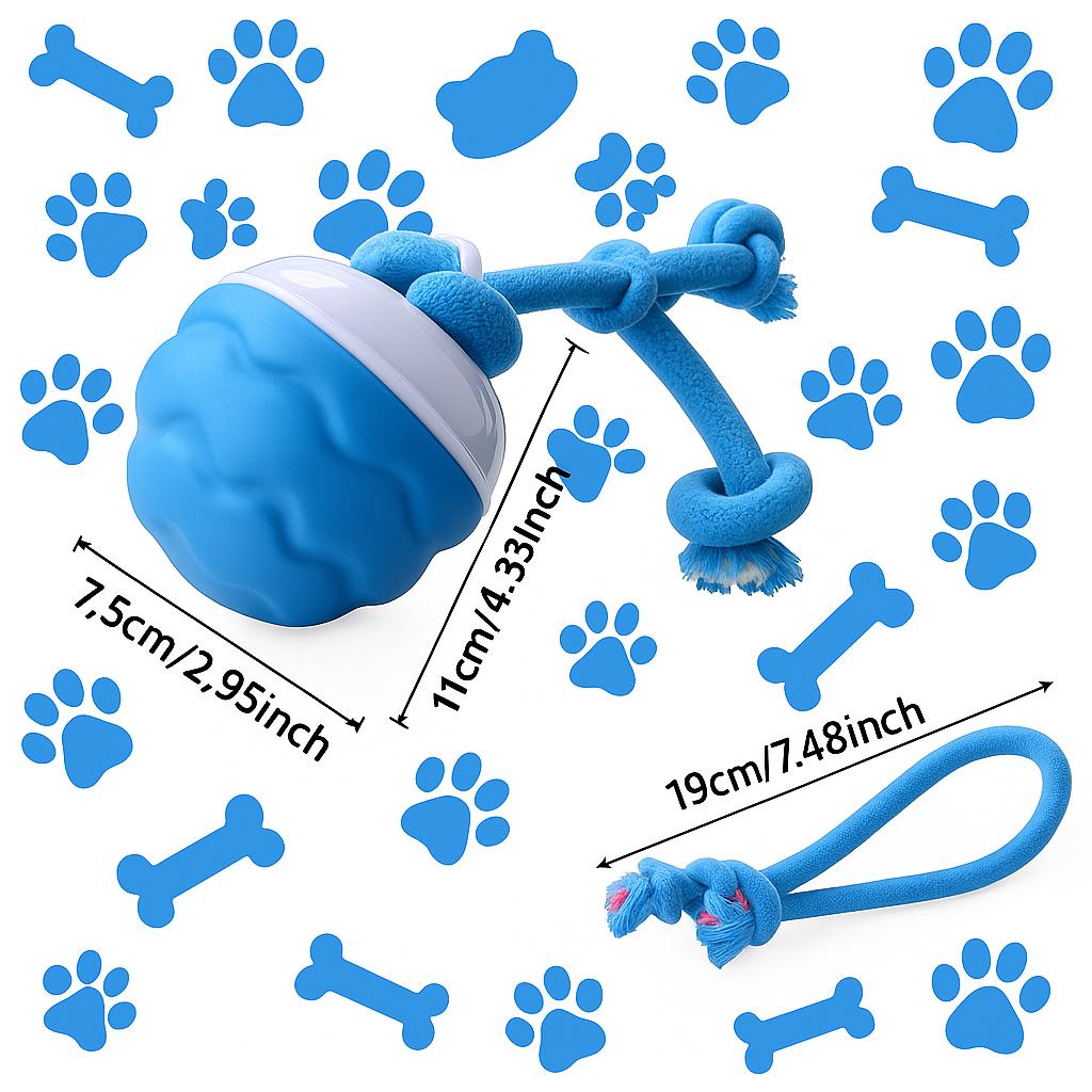 Evoraq Motion-Activated Interactive Pet Ball