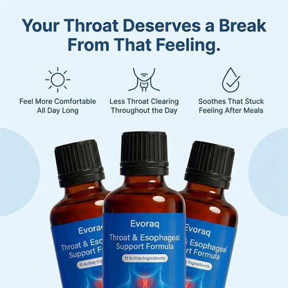 Evoraq Throat & Esophageal Support Formula
